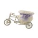 thumbnail image 2 of Mini mini canasta de bicicleta Canasta de flores tejidas adorno de planta decorativa Plantilla de para la fiesta de decoración Toma fotos, 2 of 8