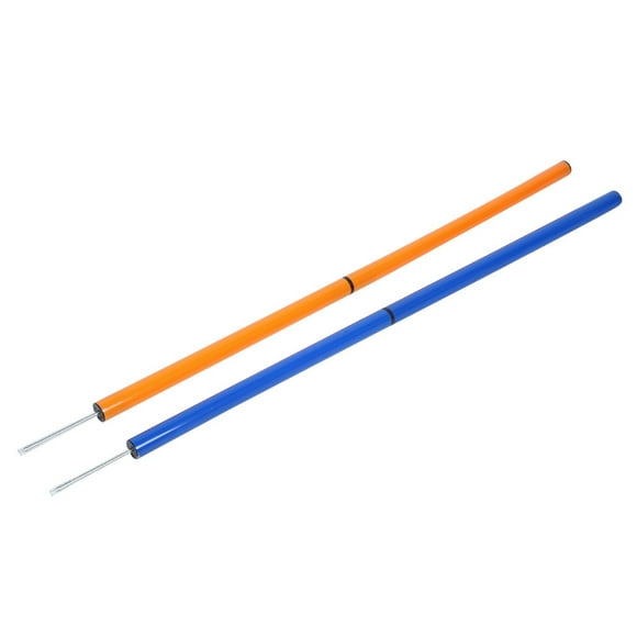 Dog Agility Equipment, 24 Poles Adjustable Height Dog Agility Bar Dog Training Obstacle Course with with Carrying Bag for Playground Equipment Outdoor