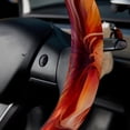 thumbnail image 5 of Fragmented Flowers 14.5 Inch Printing PVC Leather Auto Accessories Car Wheel Steering Wheel Cover, 5 of 6