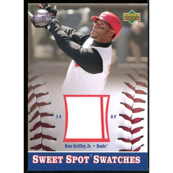 Ken Griffey Jr. Card 2002 Sweet Spot Swatches #SKG
