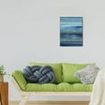 thumbnail image 2 of 12x16 inch Modern Blue Ocean Canvas Print - Abstract Artwork for Wall, Perfect for Sea Lake Themed Homes, 2 of 7