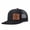 Black and black net, variant on BEST Wife EVER Letter leather patch pattern, suitable for travel and fashion, outdoor mesh hat, men's breathable adjustable baseball cap