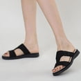 thumbnail image 4 of Fashion Ladies Wedge Heel Platform Slippers Women Summer Outdoor Low Heels Slipper Shoes shoes for women  ladies shoes My Lux Decor Round, 4 of 7