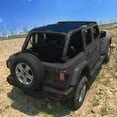 thumbnail image 7 of Shadeidea Jeep Wrangler Sunshade JL Unlimited (2018-Current) 4 Door Front and Rear-Navy Blue Mesh Screen Sunshade JLU Top Cover UV Blocker with Grab Bag-One time Install 10 Years Warranty, 7 of 7