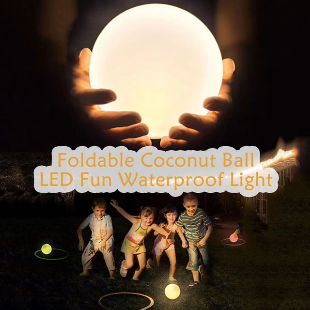 Xihbxyly Luz Led Plegable, Diseño de Carga Usb Portátil, Función Impermeable, Ligera y Flexible, Ideal para Acampar, Coche y Uso En Exteriores. Tamaño: 16 X 16 X 9 Cm. Incluye Bolsa y Cable.