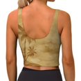 thumbnail image 3 of Lsque Retro Palm Tree Printed Women'S Sports Bra, Compression, Moisture Wicking, High-Impact Sports Bra For Women,Supportive sports bra-XX-Large, 3 of 9