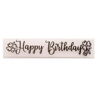 1pc Happy Birthday Stamps Embossing Folder Scrapbooking Paper Card Making  Decora