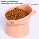 thumbnail image 2 of Cute Bear Raised Cat Food Bowl Elevated Food and Water Bowl Anti-Spill Pet Food Dispenser for Cat Dog Feeding, 2 of 4