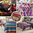 thumbnail image 4 of Camino de mesa con sarape para decoración de fiestas con temática mexicana para el Cinco de Mayo, 4 of 5