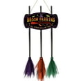 thumbnail image 2 of Halloween Witch Broom Parking Sign – Wooden Hanging Plaque for Porch, Door, Wall & Indoor Outdoor Decor, Funny Witch Parking Only Sign for Halloween Decorations, 2 of 9