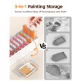 thumbnail image 4 of Contenedores de almacenamiento con pintura en forma de diamante Redtwo, 48 unidades, 4 of 7