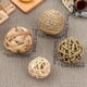 thumbnail image 2 of Pet Chew Toys Hamster Rabbit Guinea Pig Natural Grass Straw Woven Ball Toy, 2 of 5