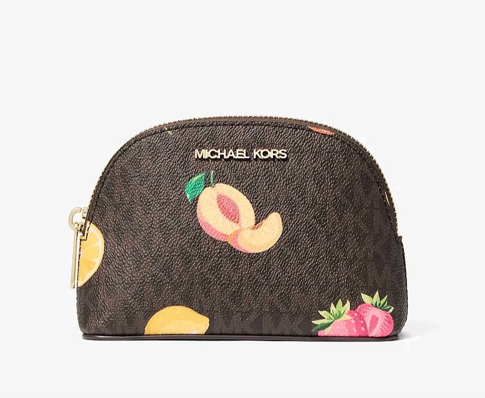 Michael Kors Jet Set Polka Dot Signature Logo Travel Kit Cosmetic