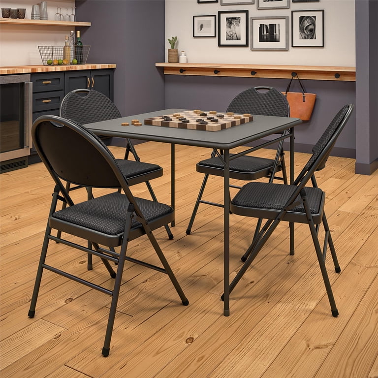 COSCO Commercial XL Comfort Fabric Padded Metal Folding Chair