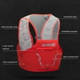 thumbnail image 4 of AONIJIE Gilet d'Hydratation Sac à Dos Léger et Respirant Gilet de Course Sac de Jour pour Randonnée Course sur Sentier Cyclisme Course Marathon, 4 of 7