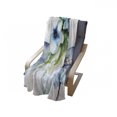 thumbnail image 4 of Art Soft Flannel Fleece Throw Blanket, Summer Flowers Essence Growth Fragrance Petals Watercolor Bouquet, Cozy Plush for Indoor and Outdoor Use, 70" x 90", Blue Forest Green, by Ambesonne, 4 of 6