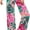Exotic Tropical Flowers, variant on Lavender Leaves Wildflower Women's Straight Lace Up Yoga Pants Flare Loose Comfy Lounge Wide Leg High Waist