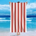 thumbnail image 3 of Dry Striped Beach Towel Microfiber Sand-Free Oversized Towel Soft Absorbent Cabana Stripe Pool Towel For Adults Travel Swimming Camping, 3 of 6