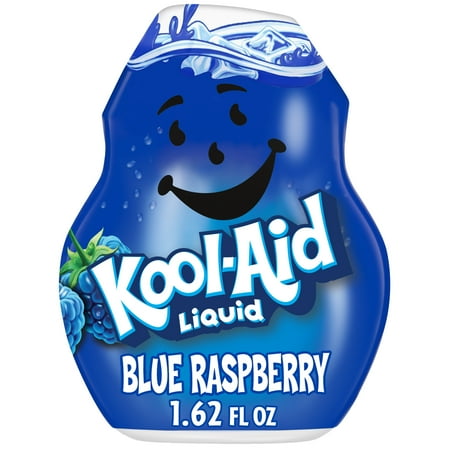 Kool-Aid Liquid Blue Raspberry Artificially Flavored Soft Drink Mix, 1.62 fl oz Bottle