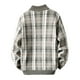 thumbnail image 5 of Blusa y camisa de manga larga con cuello alto para hombre, sudadera deportiva de poliéster de color liso a la moda con cuello alto y manga larga para hombre., 5 of 9