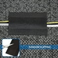 thumbnail image 3 of Velcro Cord Covers Cable Management, Non-Adhesive Design Reusable Cable Protector For Floor Wires, Hook-and-Loop Fastener Ensures Easy Installation, 3 of 4