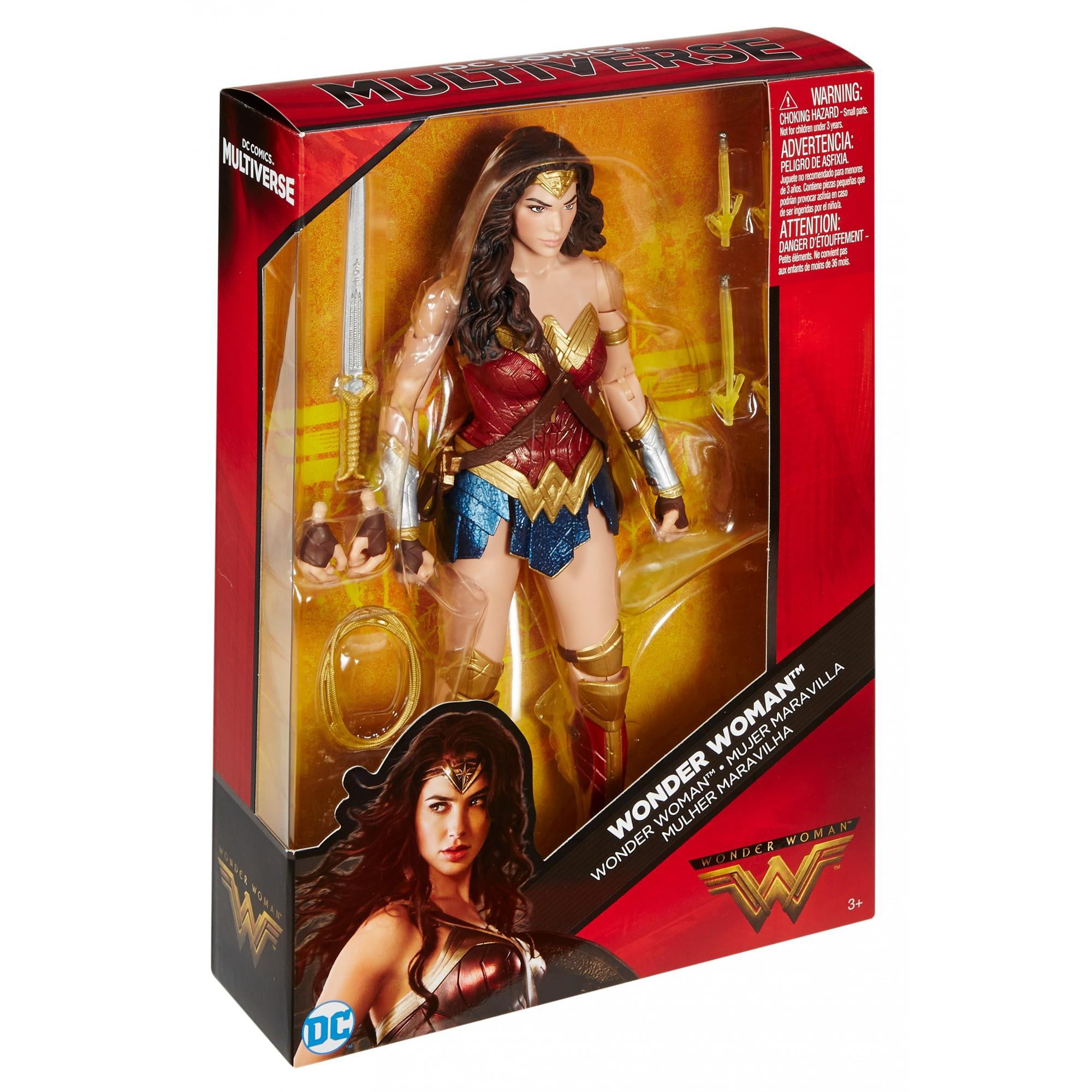 Licensed DC Comics Multiverse Wonder Woman Deluxe Action Figure Brand New NSIB! 