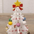 thumbnail image 2 of CNKOO Handmade Stereo Wooden Christmas Tree Children‘s Layout  Decorations Ornaments, 2 of 6