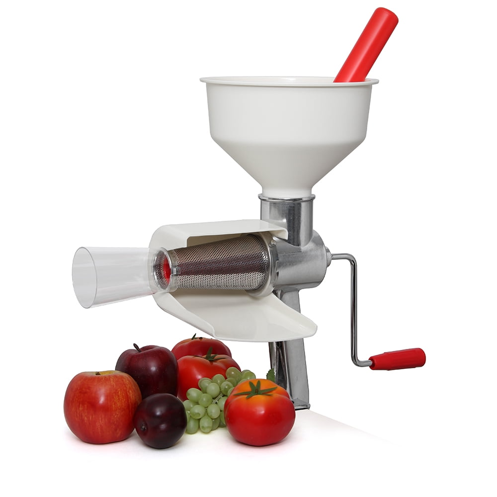 Johnny Apple Sauce Maker, Tomato Sauce Maker, Remove Skins & Seeds From Produce, Model 250 Clamp Based Food Strainer