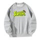 thumbnail image 4 of Hombres Mujeres Cuello Redondo Sudadera Jersey Sudadera Ropa Moda Gris Ajuste Suelto XL, 4 of 8