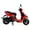 Red, variant on X-Pro Brand New 150cc Gas Powered Moped Scooter, 10" Aluminum Wheels Electric Start Large Headlights