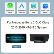 AUTOABC 12.3 Wireless CarPlay & Android Auto Screen for Mercedes NTG 5.0 (GLA, CLA, GLC)