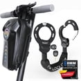 thumbnail image 1 of Candado para scooter Mezelon con cadena de 8 mm y bolsa impermeable, 1 of 7