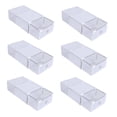 thumbnail image 5 of HEATSHAKING 6Pcs Shoes Boxes for Home Organization with Waterproof and Dustproof PP, 5 of 8