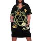 thumbnail image 1 of Vestido de fiesta adecuado para mujer, vestido de noche de poliéster verde D20 elegante, tamaño RPG, dados, 1 of 6