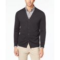 thumbnail image 2 of Club Room Men's Knit V-Neck Cardigan Charcoal Size Large, 2 of 2