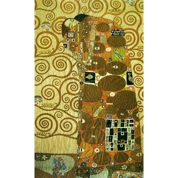 Fulfillment-Klimt - CANVAS OR FINE PRINT WALL ART