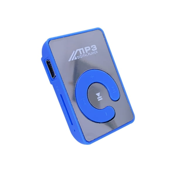 TFixol Mini Mirror Clip MP3 Player Portable Fashion Sport USB Digital Music Player Micro SD TF Card Media Player