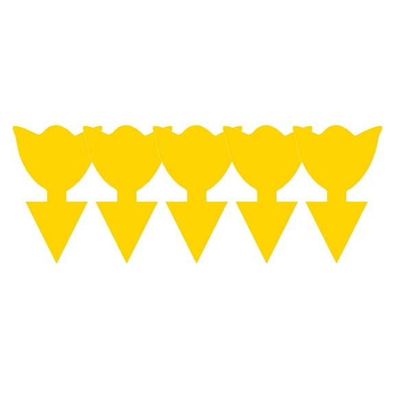 KDFWDM Fruit Fly Sticky Traps, Fungus Gnat Traps Bug Traps Gnat Killer for Indoor Outdoor House Kitchen Plants Whitefly Mosquitos Flying Insects (Yellow)