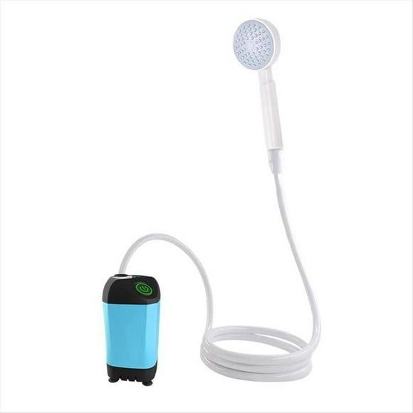 Ducha Eléctrica Sencilla de 4800 MAh con Artefacto de Baño Azul para Dormitorio de Campo Ducha de Casa Rural Velocidad Incontrolable