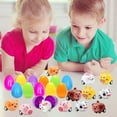 thumbnail image 7 of JHEHF Easter Eggs with Toys 12PCS Filled Easter Eggs Cute Colorful Fillable Eggs Easter Basket Stuffers and Gifts Party Supplies Decor Easter Gift, 7 of 7