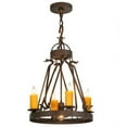 thumbnail image 2 of Meyda Tiffany 148235 Lakeshore 4 Light 18" Wide Taper Candle Multi Light Pendant - Custom, 2 of 5