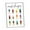 E, variant on TOOYFUL Nail Shape Display Nail Tip Display Board Supplies Professional DIY Nail Shape Guide Hanging Picture 11.8x15.7" Nail Art Tool C