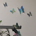 thumbnail image 4 of Wovilon Wall Stickers Murals For Bedroom, Living Room, Bedroom 3D Hollow Butterfly Wall Stickers Home Decor Cardboard Butterfly Wall Stickers, 4 of 5