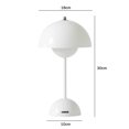 thumbnail image 2 of LED Camping Light 4400mAh Vintage Night Light USB Recargable Decoración (Blanco), 2 of 8