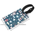 thumbnail image 4 of Daiia Dental Durable Luggage Tags with Secure Strap Travel ID Tags Suitcase ID Tags Bag Identification Tags - Easy Identification for Men and Women, 4 of 8