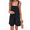 Black, variant on Solid Color Short Overalls XL