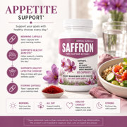 BOGO Sale - Extra Strength Saffron Extract - Two 60 Count Bottles, 88.5mg Per Serving