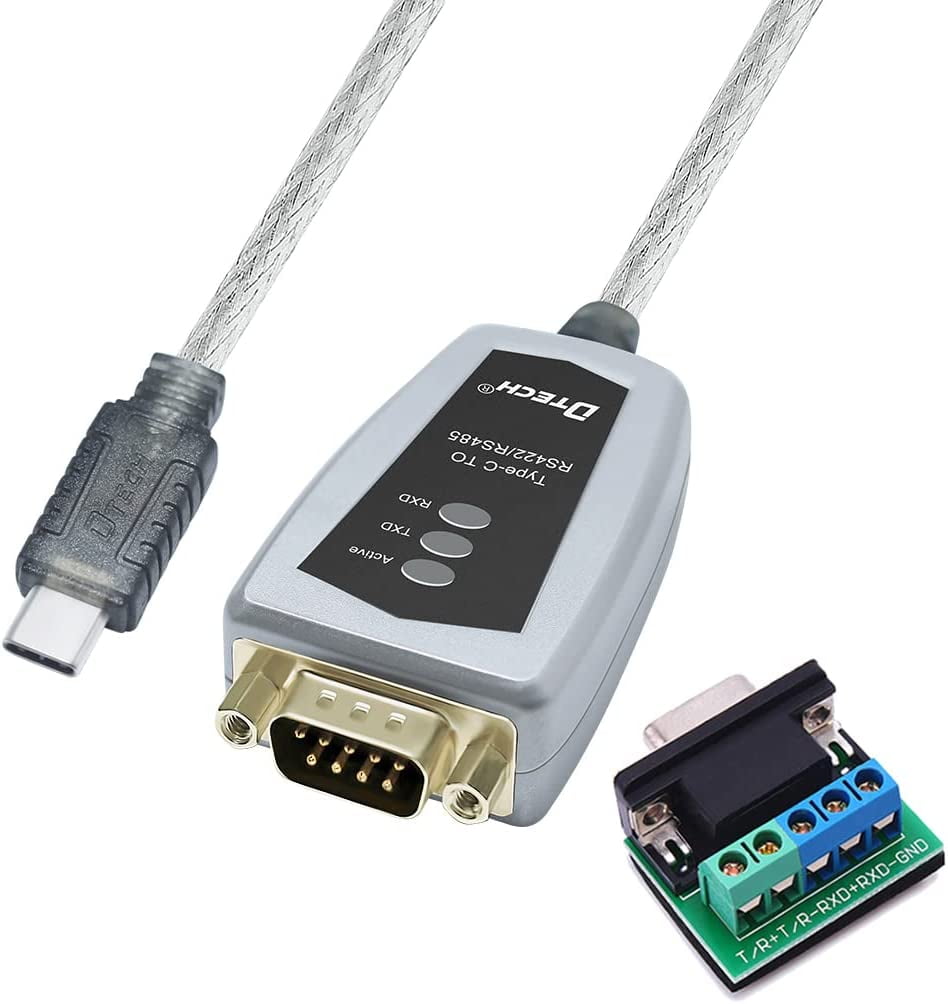 Gæsterne alder Månens overflade RS485 Cable USB C to RS422 Serial Adapter with FTDI Chip Breakout Board  Indicators RS-422 RS-485 Converter - Walmart.com