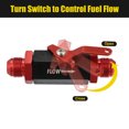 thumbnail image 4 of Unique Bargains AN10 Shut Off Valve Fuel Fitting fuel Flow Control Valves Inline Fuel Fitting Flow Drain Control Cut Off, 4 of 6