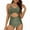 Green, variant on Fnooota Womens One-Piece Swimsuits, Backless Summer Vacation Vacation Bathing Suits Purple Size S-2XL